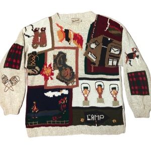 Woolrich Camp Sweater Size S